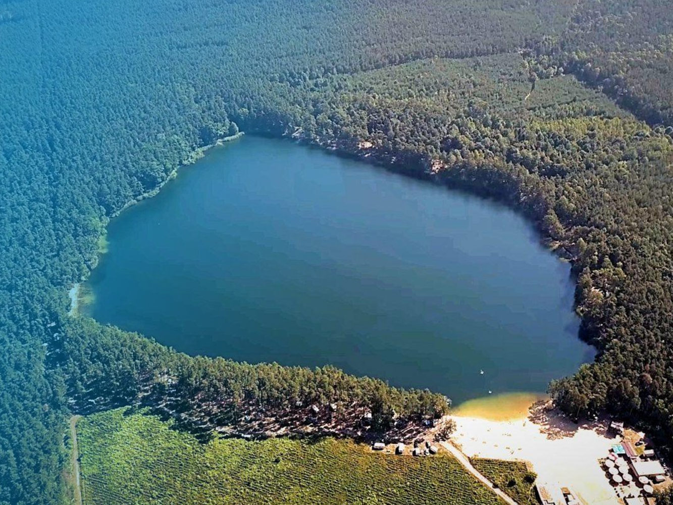 Camp - Jezioro Srebrne w Osowcu
